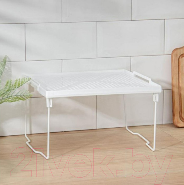 Изображение товара Полка для обуви Violet Лофт / 600106 (белая)