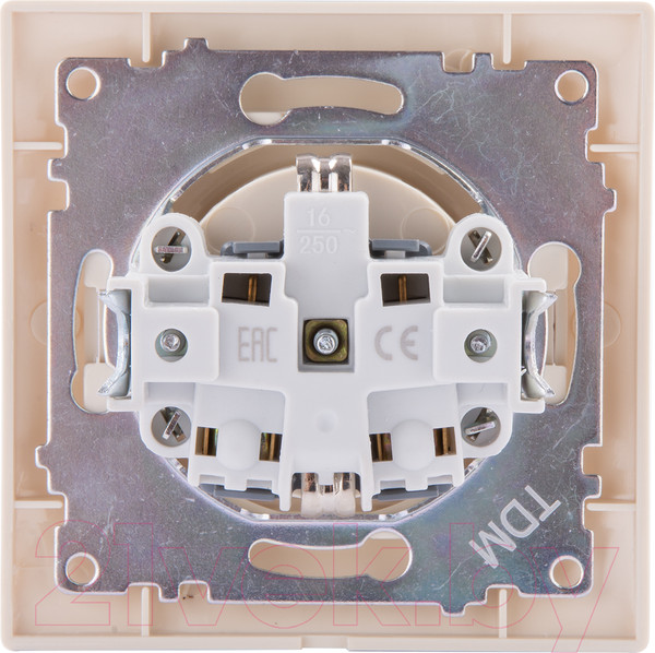 Изображение товара Розетка TDM Лама SQ1815-0123 (слоновая кость)