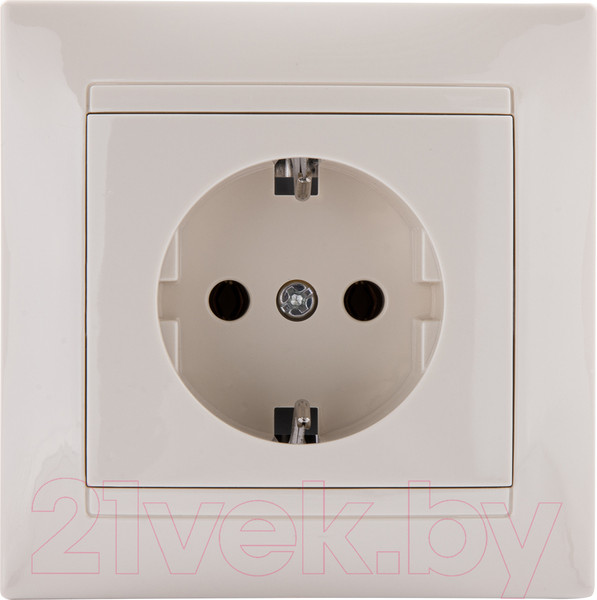 Изображение товара Розетка TDM Лама SQ1815-0123 (слоновая кость)