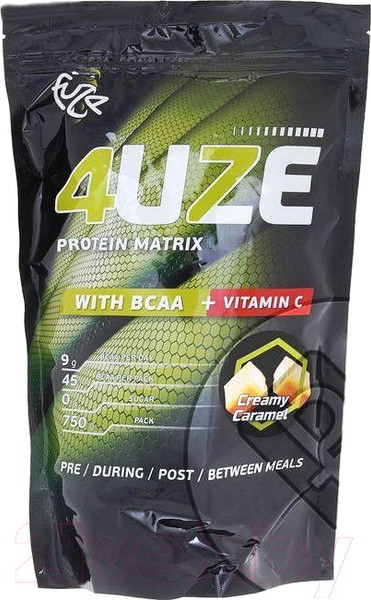 Изображение товара Протеин Pureprotein Фьюз 47% + BCAA: Сливочная карамель (750г)