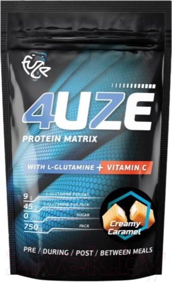 Изображение товара Протеин Pureprotein Фьюз 47% +Glutamine: Сливочная карамель (750г)