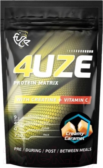 Изображение товара Протеин Pureprotein Фьюз 47% + Creatine: Сливочная карамель (750г)