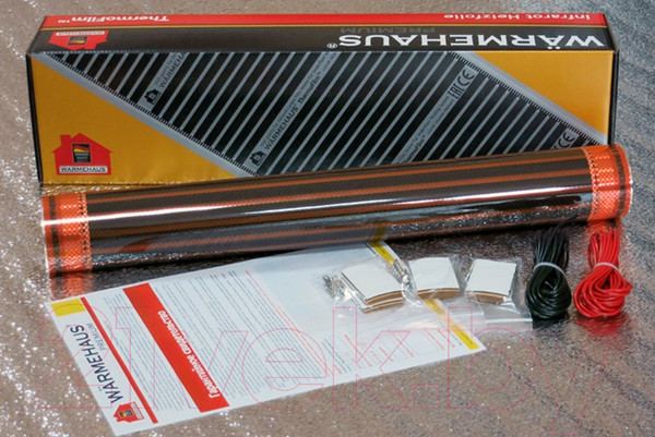 Изображение товара Теплый пол электрический Warmehaus ThermoFilm SelfReg PTC 630-990w