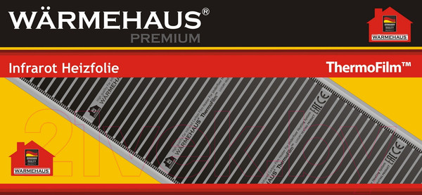 Изображение товара Теплый пол электрический Warmehaus ThermoFilm SelfReg PTC 630-990w