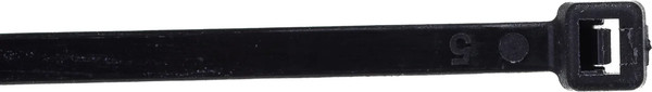Изображение товара Стяжка для кабеля Rucelf СТБ-5x400-Ч (100шт, черный)