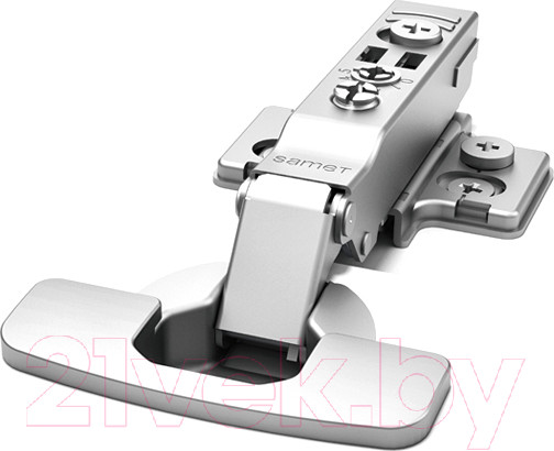 Изображение товара Петля мебельная Samet Impro / 10100312 (накладная со встроенным доводчиком)