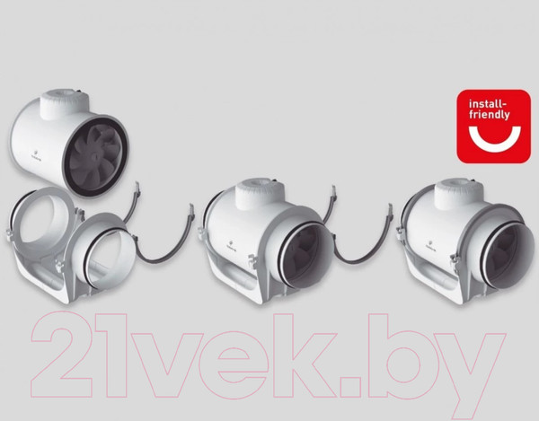 Изображение товара Вентилятор канальный Soler&Palau TD EVO-125 VAR / 5211007300