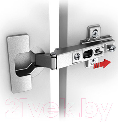 Изображение товара Петля мебельная Samet Star 45° / 101724 (накладная без доводчика)