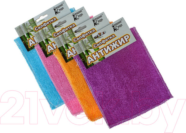 Изображение товара Салфетка хозяйственная Домашний Сундук Антижир ДС-65 (23x18см)