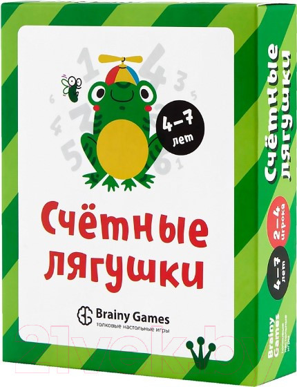Изображение товара Развивающая игра Brainy Games Счетные лягушки / УМ518