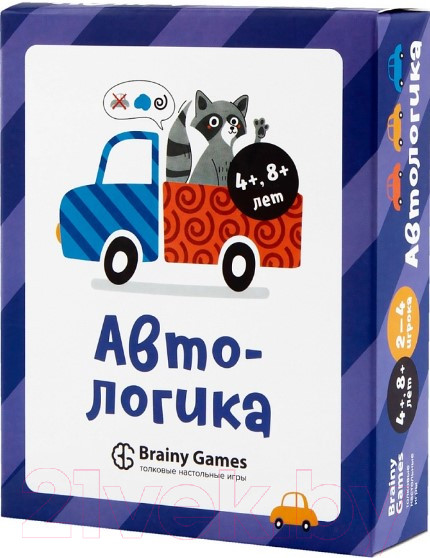 Изображение товара Развивающие карточки Brainy Games Автологика / УМ519