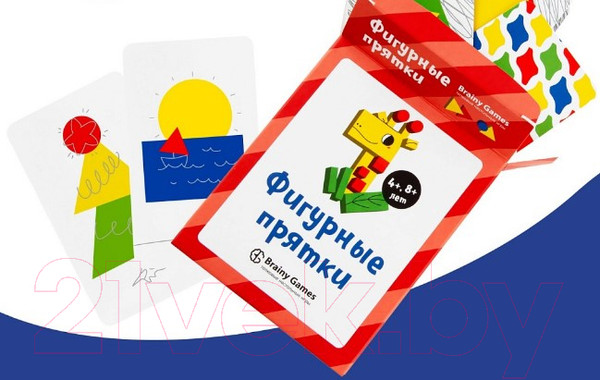 Изображение товара Развивающая игра Brainy Games Фигурные прятки / УМ522