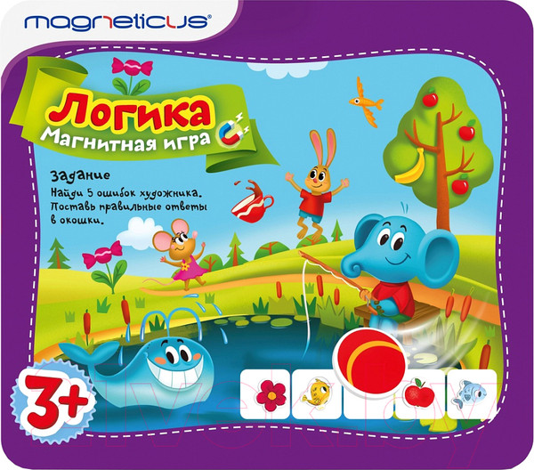 Изображение товара Развивающая игра Magneticus Логика / POL-013