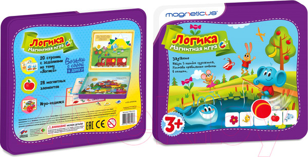 Изображение товара Развивающая игра Magneticus Логика / POL-013