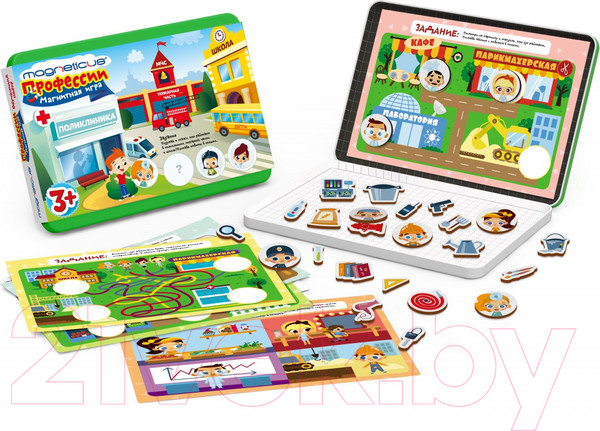 Изображение товара Развивающий игровой набор Magneticus Профессии / POL-014