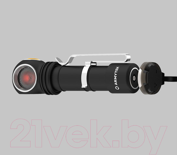 Изображение товара Фонарь Armytek Wizard C2 WR Magnet USB / F06901C (белый/красный)