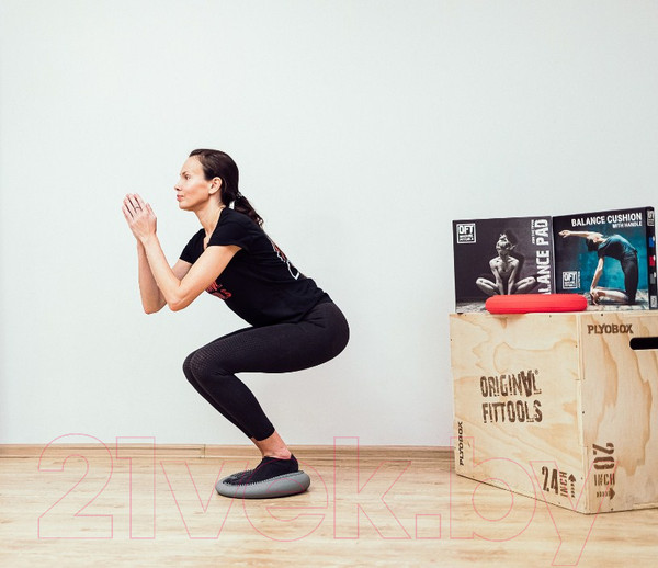 Изображение товара Баланс-платформа Original FitTools FT-BPD02 (красный)