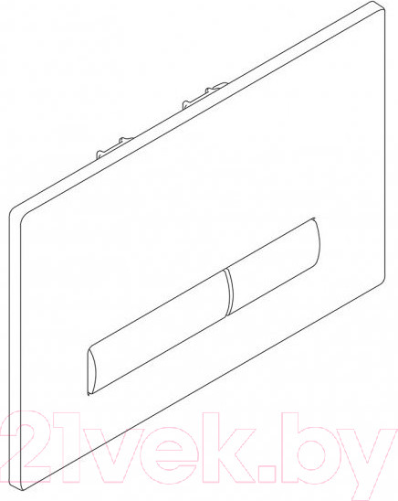 Изображение товара Кнопка для инсталляции BelBagno BB021-GV-NERO.M