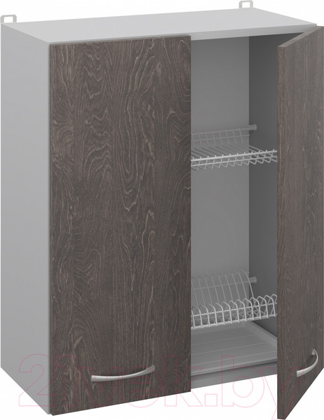 Изображение товара Шкаф навесной для кухни Кортекс-мебель Корнелия Лира ВШ60с (береза)