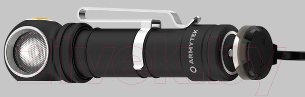 Изображение товара Фонарь Armytek Wizard C2 Pro Max Magnet USB / F06701C (черный/белый)