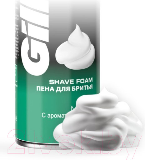 Изображение товара Пена для бритья Gillette Menthol (200мл)