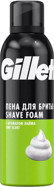 Изображение товара Пена для бритья Gillette Lemon Lime (200мл)