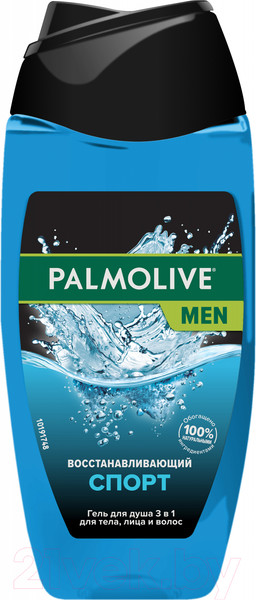 Изображение товара Гель для душа Palmolive Спорт для мужчин 3 в 1 (250мл)
