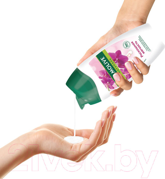 Изображение товара Гель для душа Palmolive Натурэль. Черная орхидея и увлажняющее молочко (250мл)