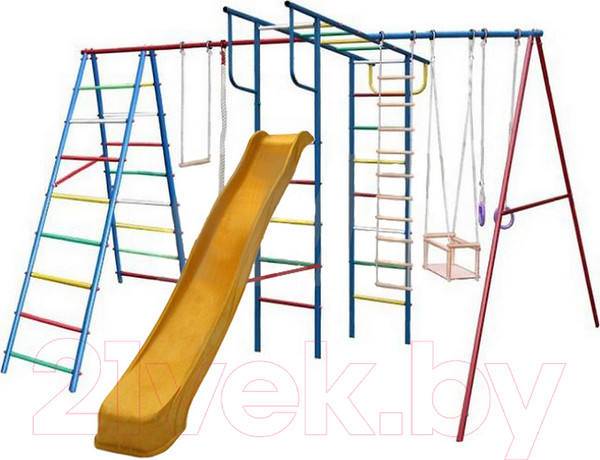 Изображение товара Игровой комплекс Вертикаль А+П макси дачный с горкой