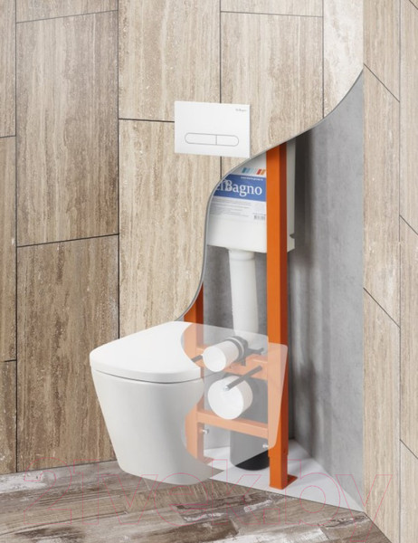 Изображение товара Инсталляция для унитаза BelBagno BB003-30