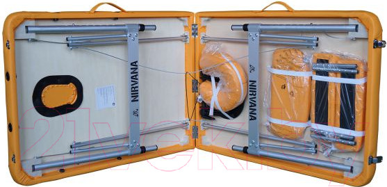 Изображение товара Массажный стол DFC Nirvana Elegant Luxe / TS2010-M (горчичный)