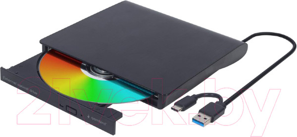 Изображение товара Привод DVD Multi Gembird DVD-USB-03 (черный)