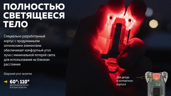 Изображение товара Фонарь Armytek Zippy Extended Set WR / F09101R (красный)