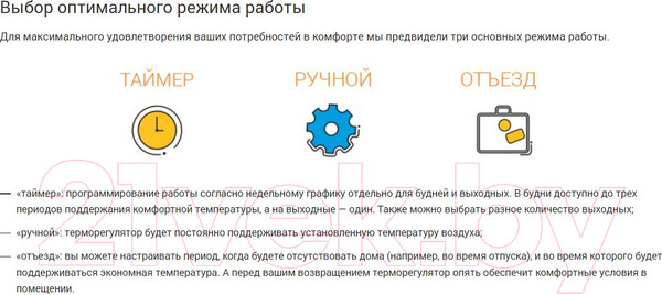 Изображение товара Терморегулятор для климатической техники Terneo Pro-z (белый)