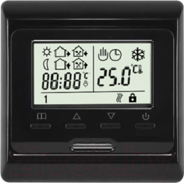 Изображение товара Терморегулятор для теплого пола Teplotex 51 (черный)