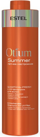 Изображение товара Шампунь для волос Estel Otium Summer fresh с UV-фильтром (1л)
