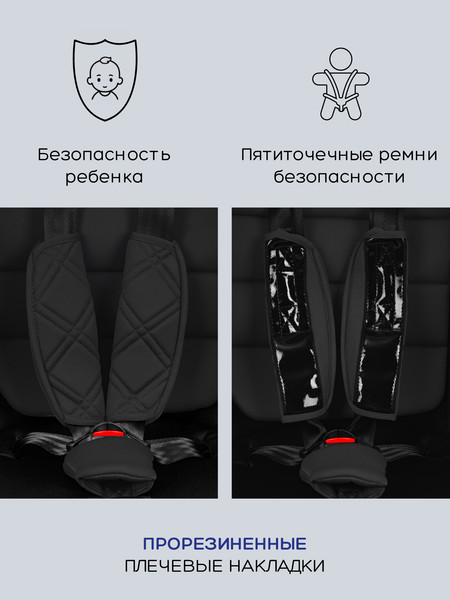Изображение товара Автокресло Amarobaby Isofix ST-3 / AMARO-2003-Ch (черный)