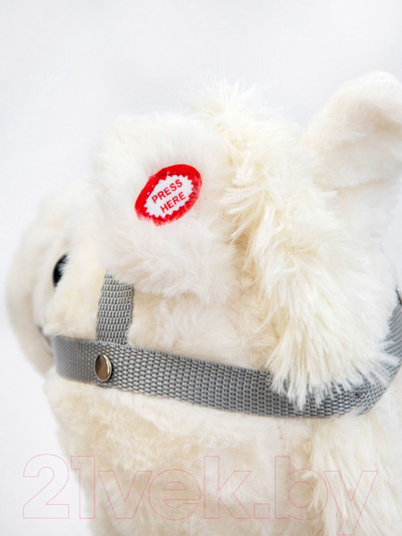 Изображение товара Качалка-каталка Amarobaby Prime Лошадка / AMARO-28P-Be (белый)