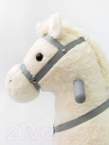 Изображение товара Качалка-каталка Amarobaby Prime Лошадка / AMARO-28P-Be (белый)