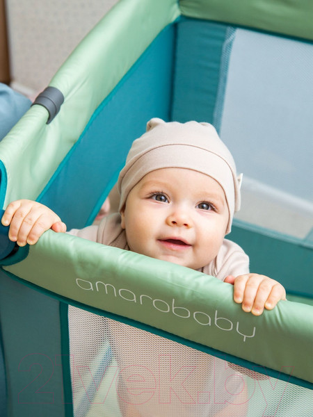 Изображение товара Кровать-манеж Amarobaby Multiform Dream Fox / AMARO-26MDF-Ol (оливковый)