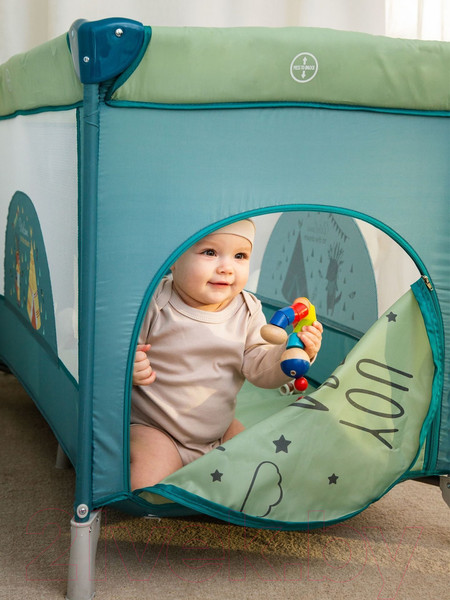 Изображение товара Кровать-манеж Amarobaby Multiform Dream Fox / AMARO-26MDF-Ol (оливковый)