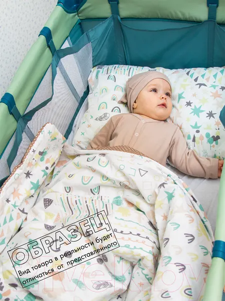 Изображение товара Кровать-манеж Amarobaby Multiform Hello Bear / AMARO-26MHB-Se (серый)