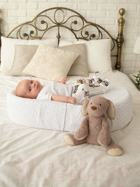 Изображение товара Матрас-кокон Amarobaby Premium Form Звездопад / AMARO-53PFZ-0