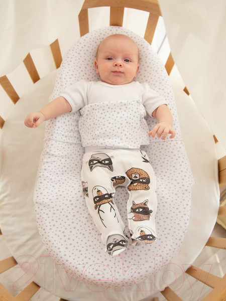 Изображение товара Матрас-кокон Amarobaby Premium Form Звездопад / AMARO-53PFZ-0