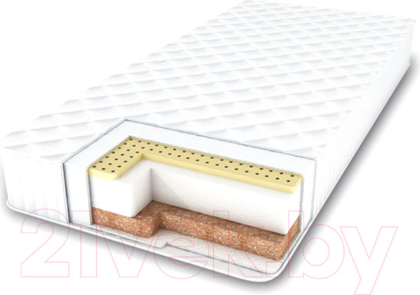 Изображение товара Матрас в кроватку Amarobaby Bio Lat 59x119х12