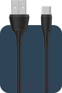 Изображение товара Кабель Celebrat FLY-2 Type-C (1м, черный)