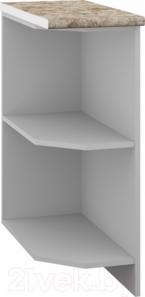 Изображение товара Угловое окончание для кухни Кортекс-мебель Корнелия Лира НШК30р (пепел/мадрид)