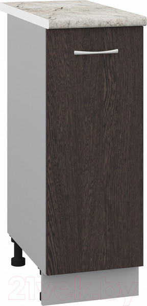 Изображение товара Шкаф-стол кухонный Кортекс-мебель Корнелия Лира НШ30р (венге/марсель)