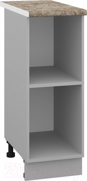 Изображение товара Шкаф-стол кухонный Кортекс-мебель Корнелия Лира НШ30р (дуб сонома/мадрид)