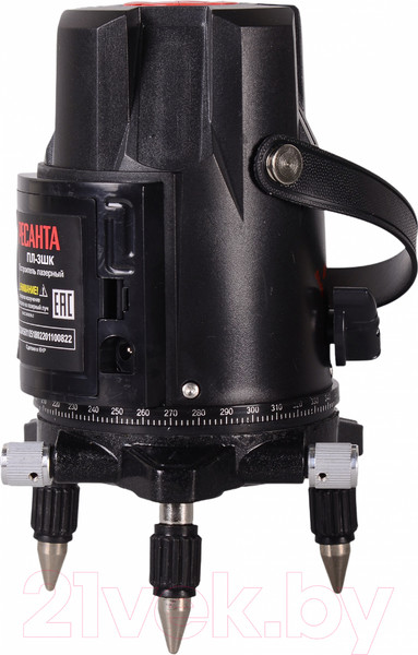 Изображение товара Лазерный нивелир Ресанта ПЛ-3ШК (61/10/525)